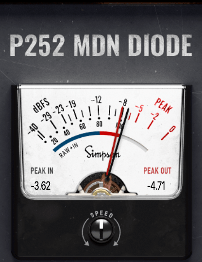 How is the P252 MDN Diode sitting in your mixes?